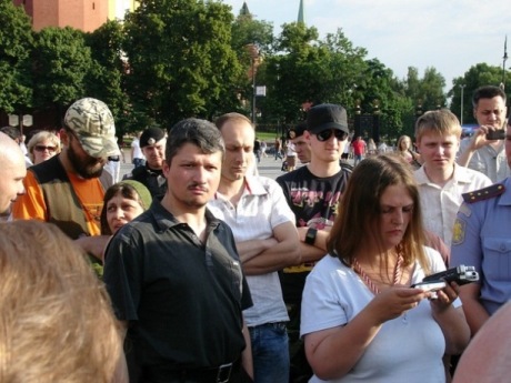 На митинг в поддержку жителей Сагры вышли десятки москвичей. «Было много милиции, но все прошло позитивно»